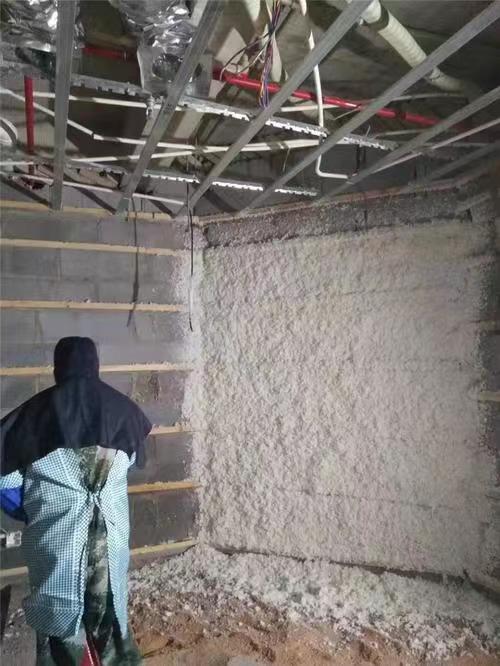 KTV、酒吧無機纖維隔音噴涂 (6)